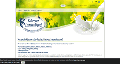 Desktop Screenshot of kohrener-landmolkerei.com
